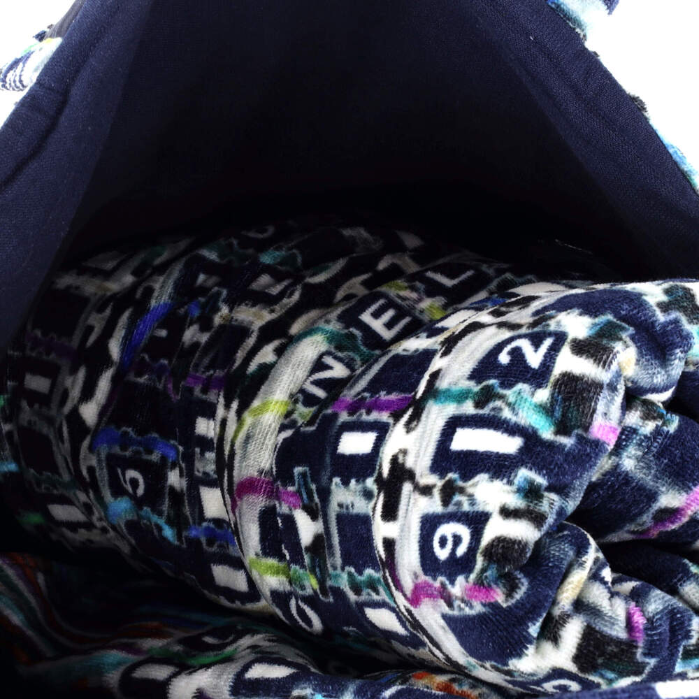 Chanel Beach Tote Printed Terry Cloth #236246C13B - Picture 5 of 6